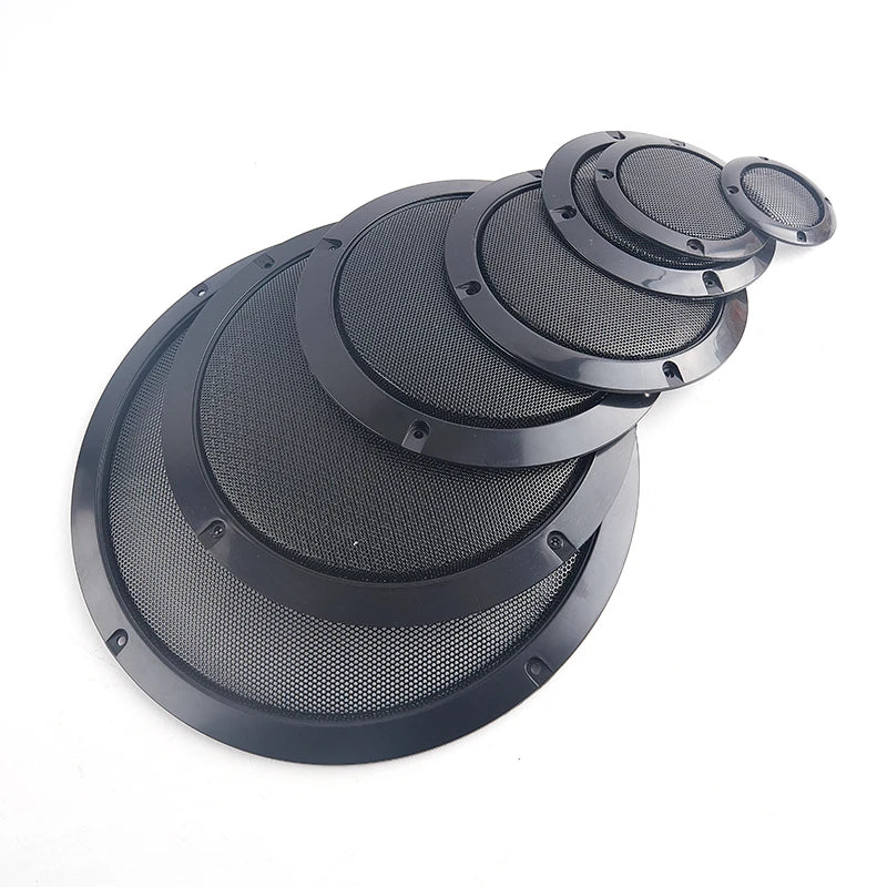 High-Grade Speaker Grilles - 2 to 10 Inch Mesh Covers for Car & Home
