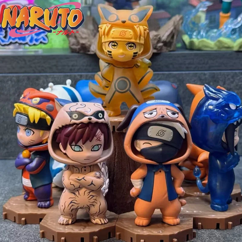 Bandai Naruto Action Figures - Kakashi, Sasuke, Sakura & More!