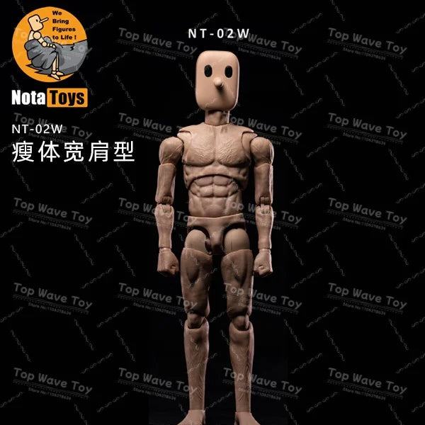 Detailed 1/12 Male Soldier Action Figure - Articulated & Collectible