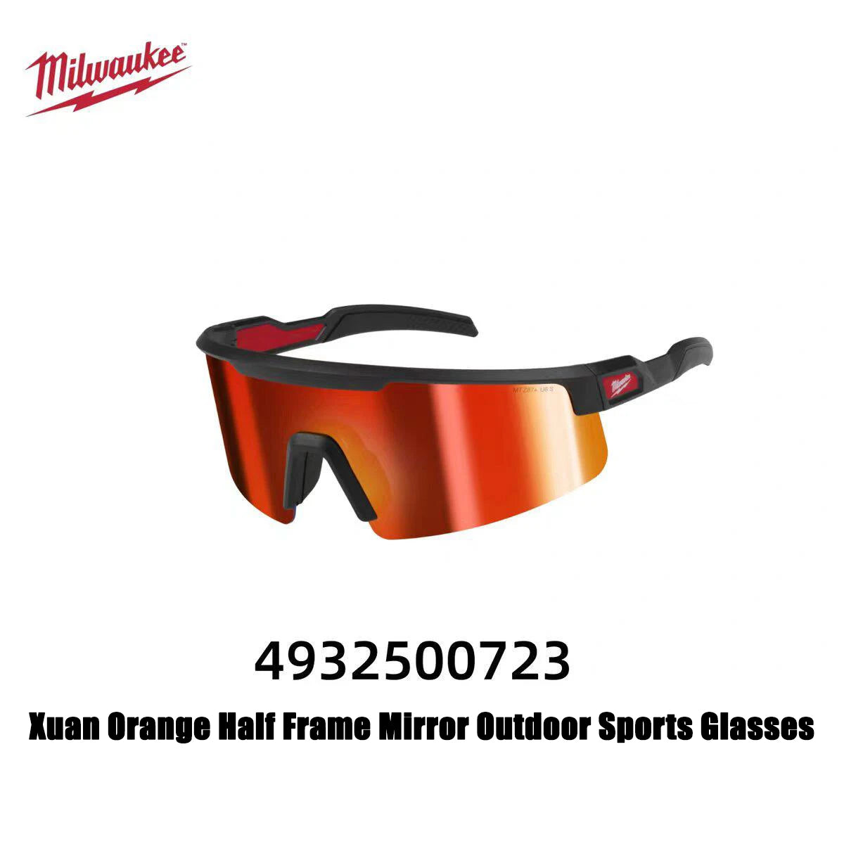 Milwaukee Outdoor Safety Goggles - Windproof & UV Resistant Eyewear