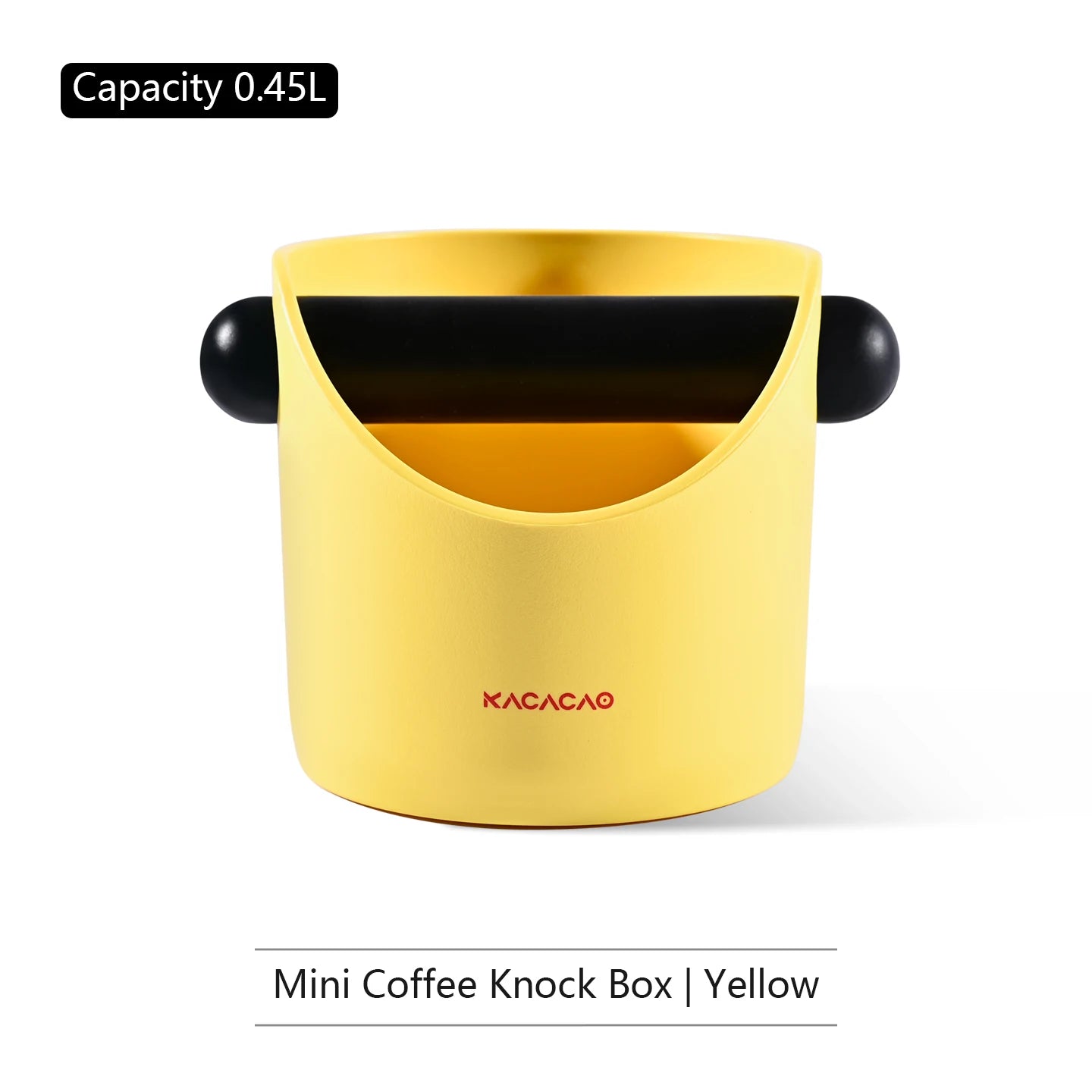 KACACAO Coffee Knock Box with Removable Waste Bin & Anti-Slip Pads