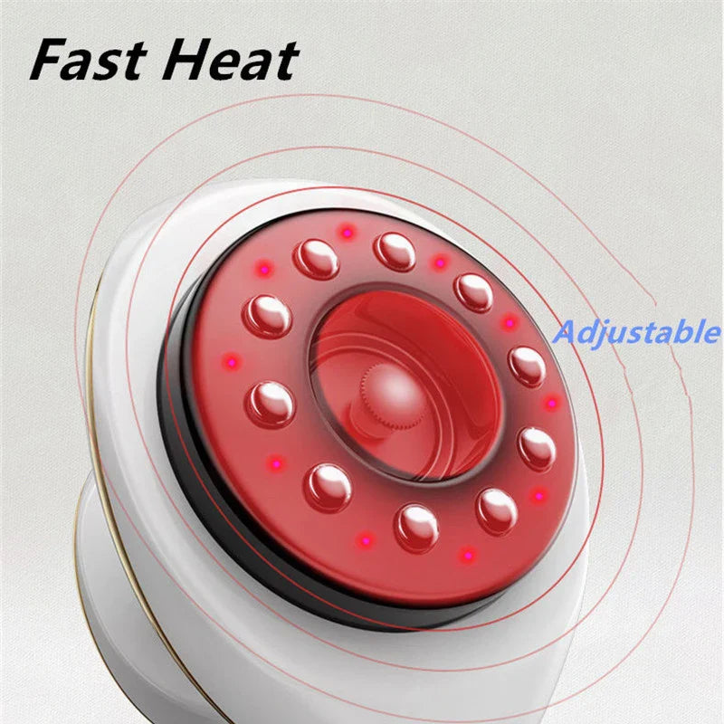 YUKUI Electric Gua Sha Massager with Heating & Cupping Function