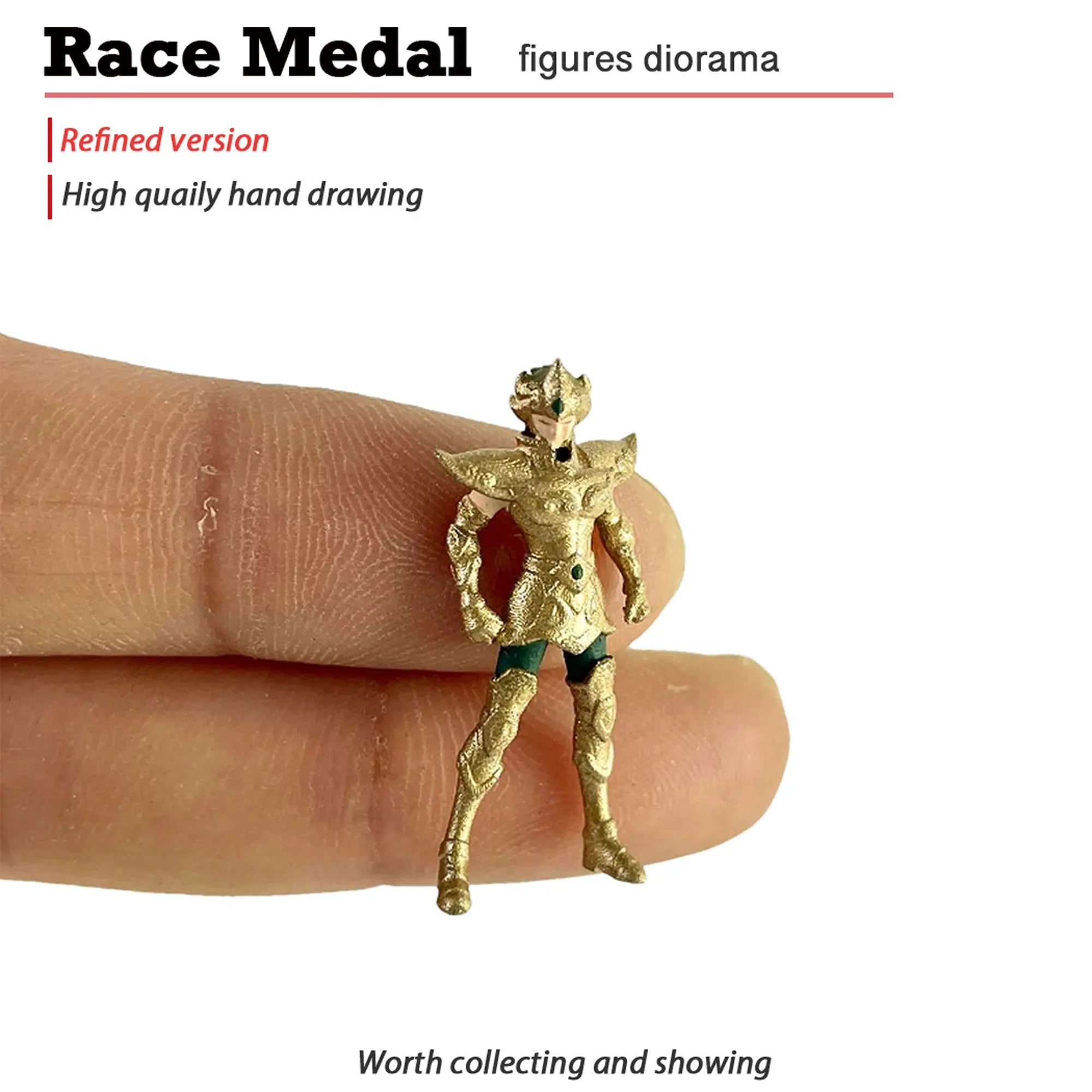 12cm Mini Gold Saint Seiya Figure - Stunning Collectible Doll