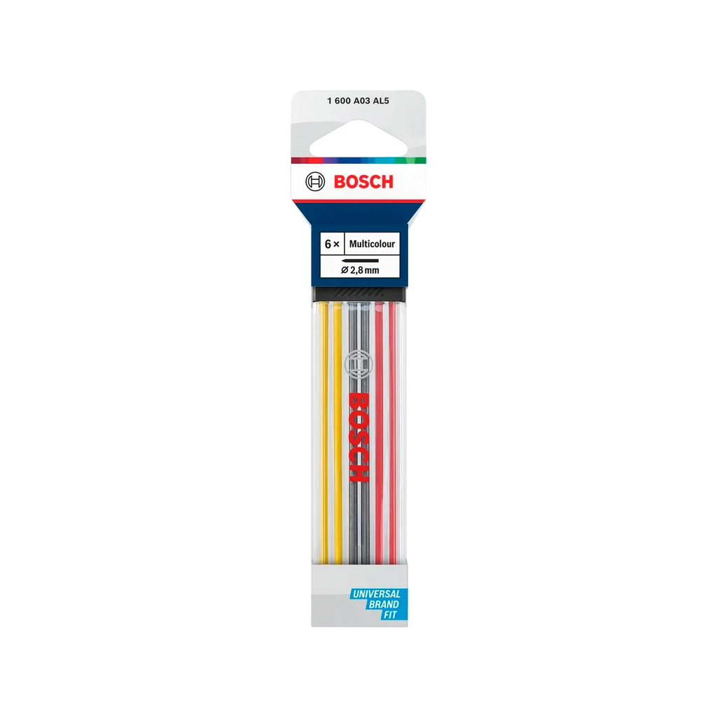 Bosch Replacement Pencil Leads - Precision Marking, 10 Pack