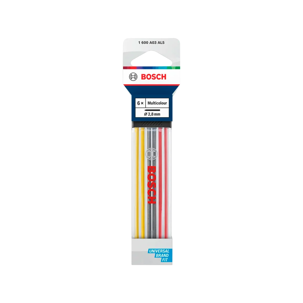 Bosch Replacement Pencil Leads - Precision Marking, 10 Pack