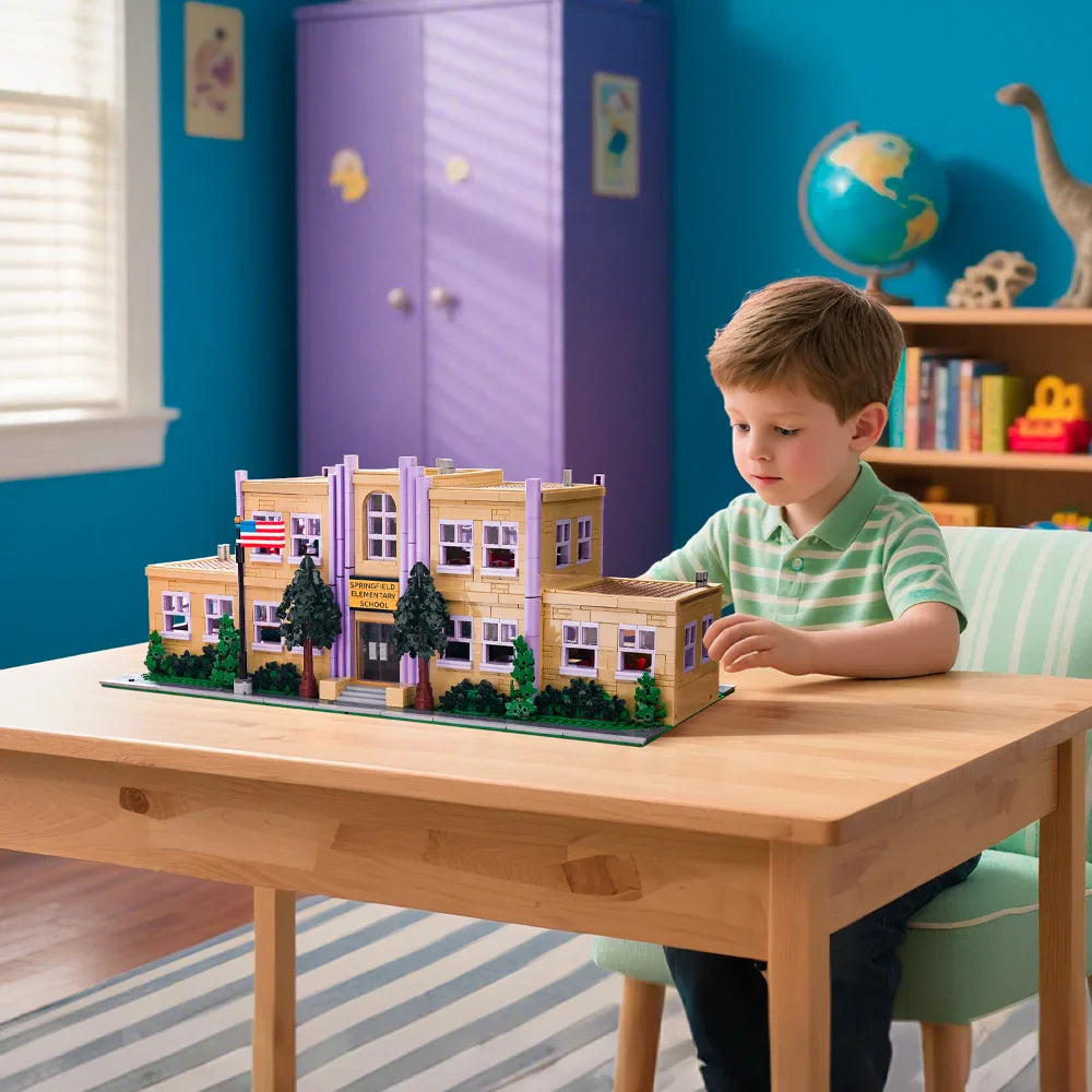 MOC Springfield School Building Blocks - Creative Fun & Learning