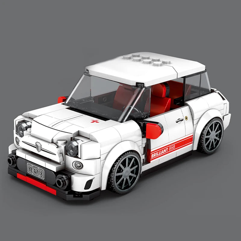 MENBIS Creative 325-Piece Classic Racing Car Building Set for Kids
