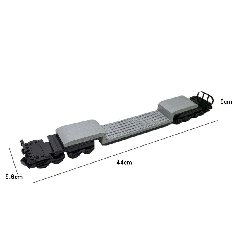 XQ MOC Train Carriage Building Blocks - Eco-Friendly Play Set