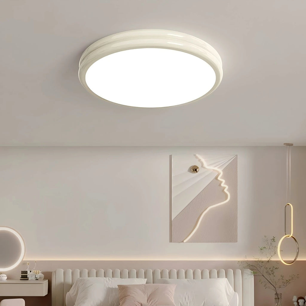 Ultra Thin Modern Round LED Ceiling Light Fixture - Multi-Color Chandelier