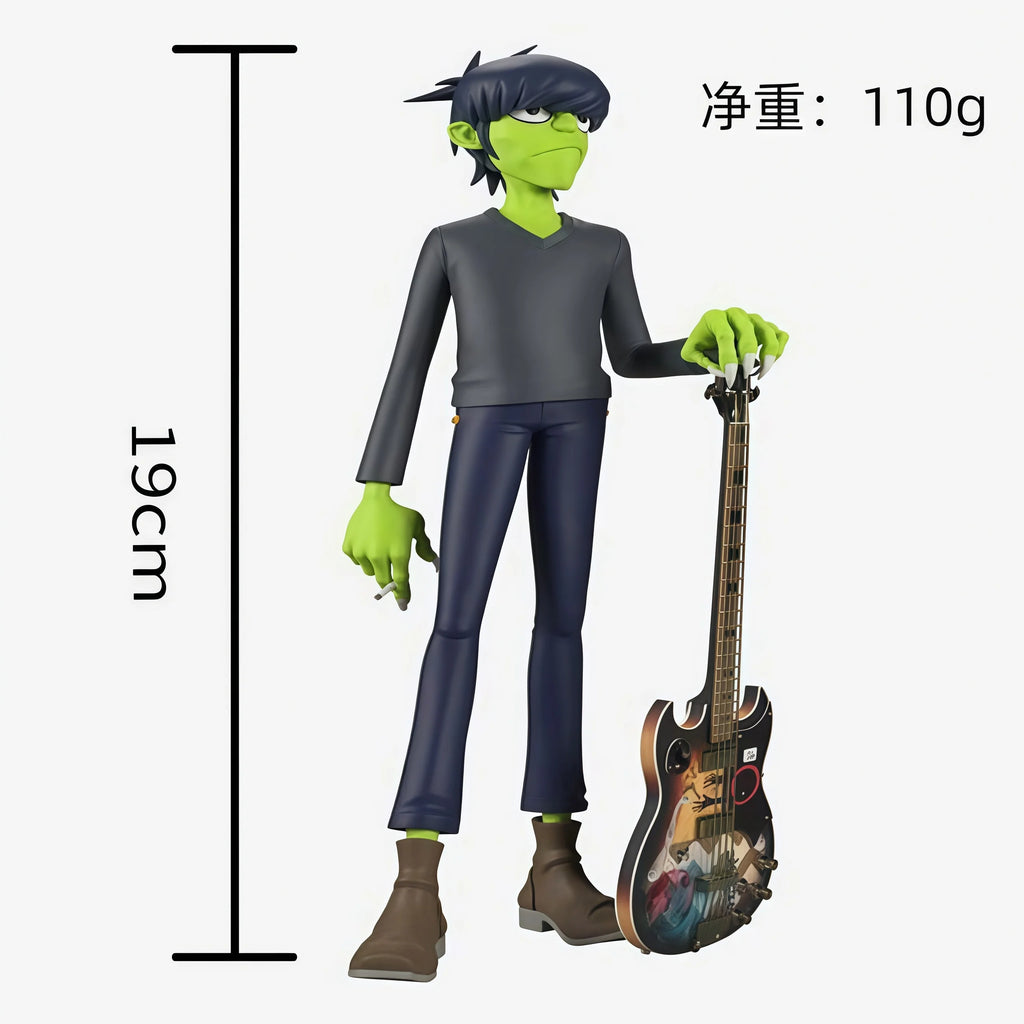 Gorillaz Collectible Figures Set - 2D Noodle & Murdoc Dolls