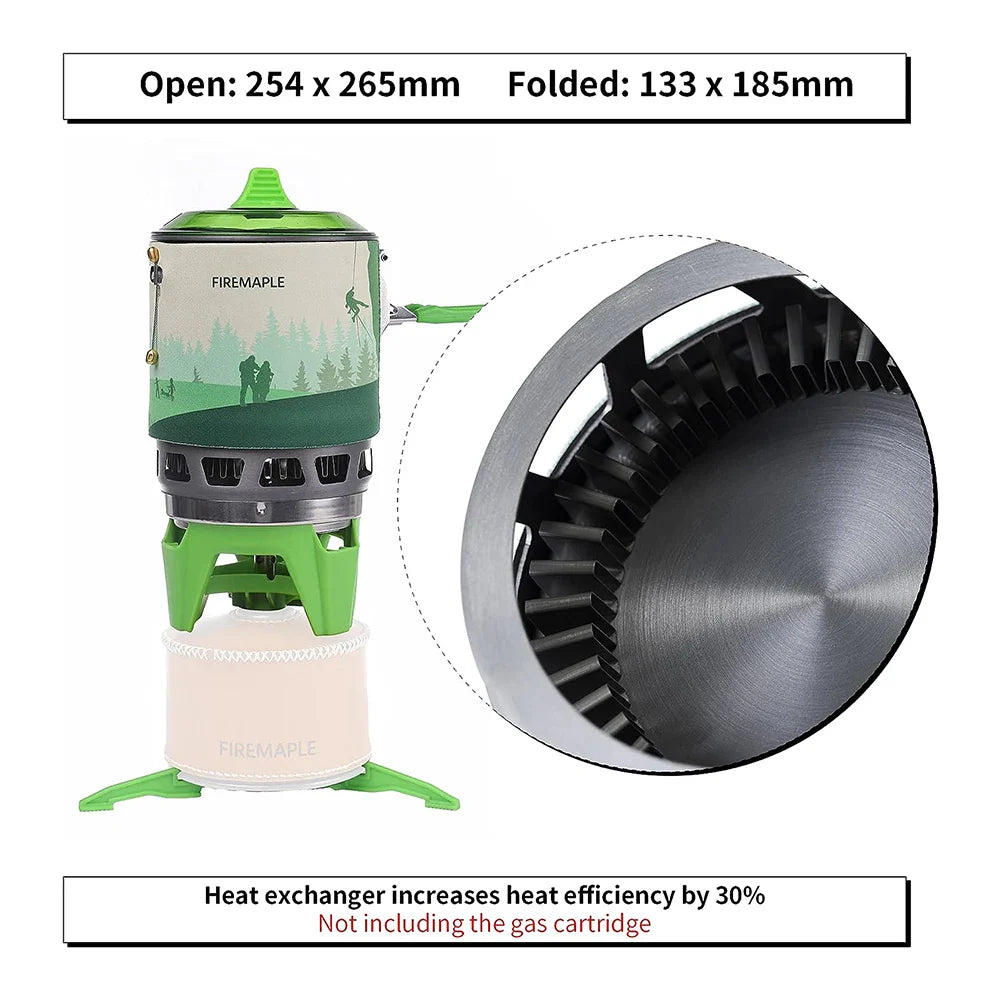 Fire-Maple FMS-X3 Lightweight Camping Gas Cooking System