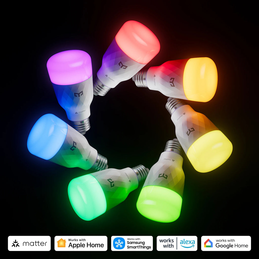 Yeelight Smart LED Bulb D1 - Dimmable WiFi Adjustable Color Temperature