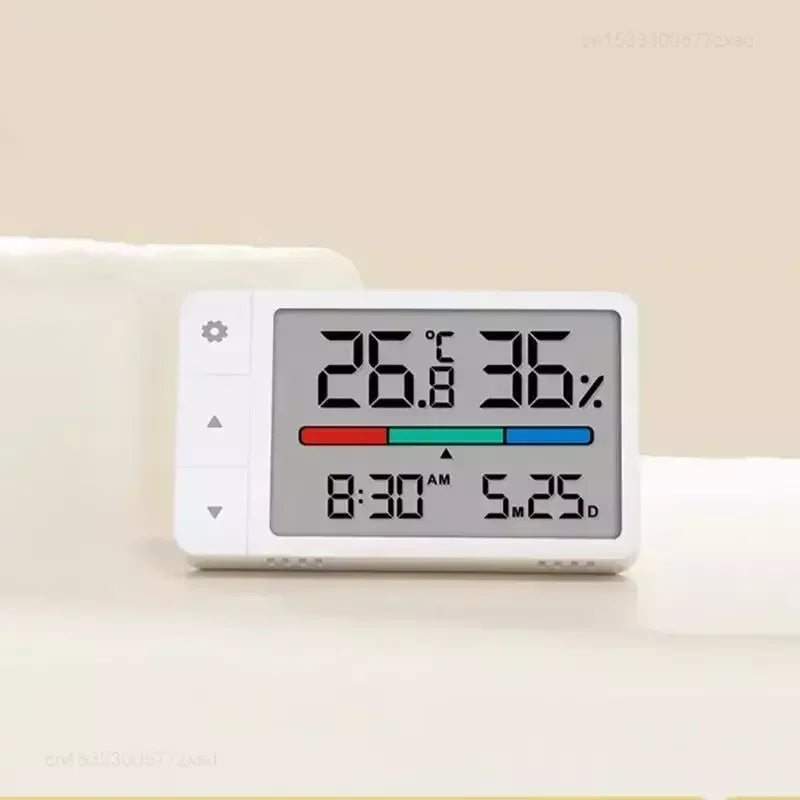 MiaoMiaoCe Digital Thermometer Hygrometer Clock Weather Station