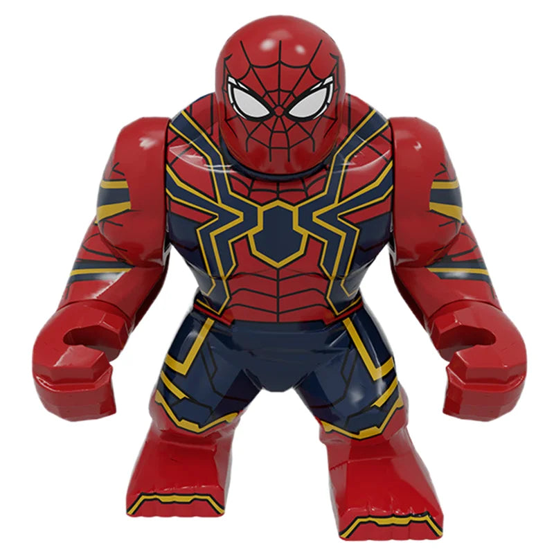 Blind Box Mini Building Blocks Superhero Figures Gift Set