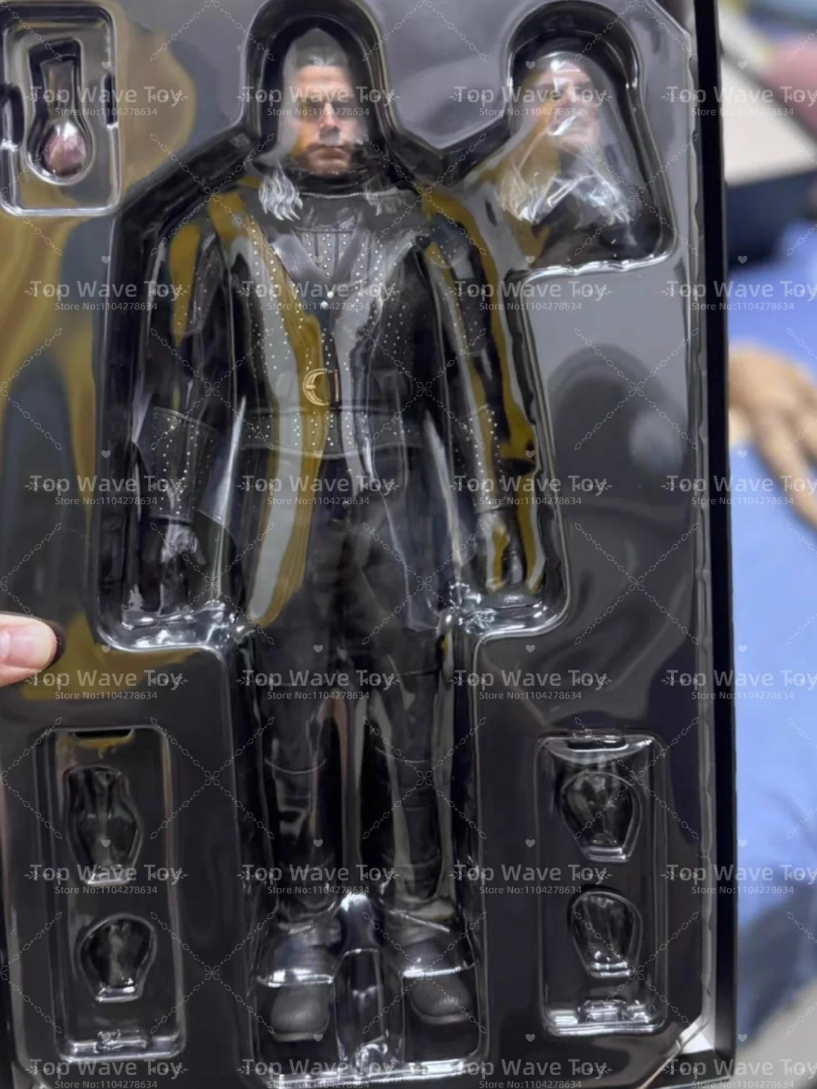 BUZZTOYS BUZ001 1/6 Male White Wolf Action Figure - High-Quality Collectible