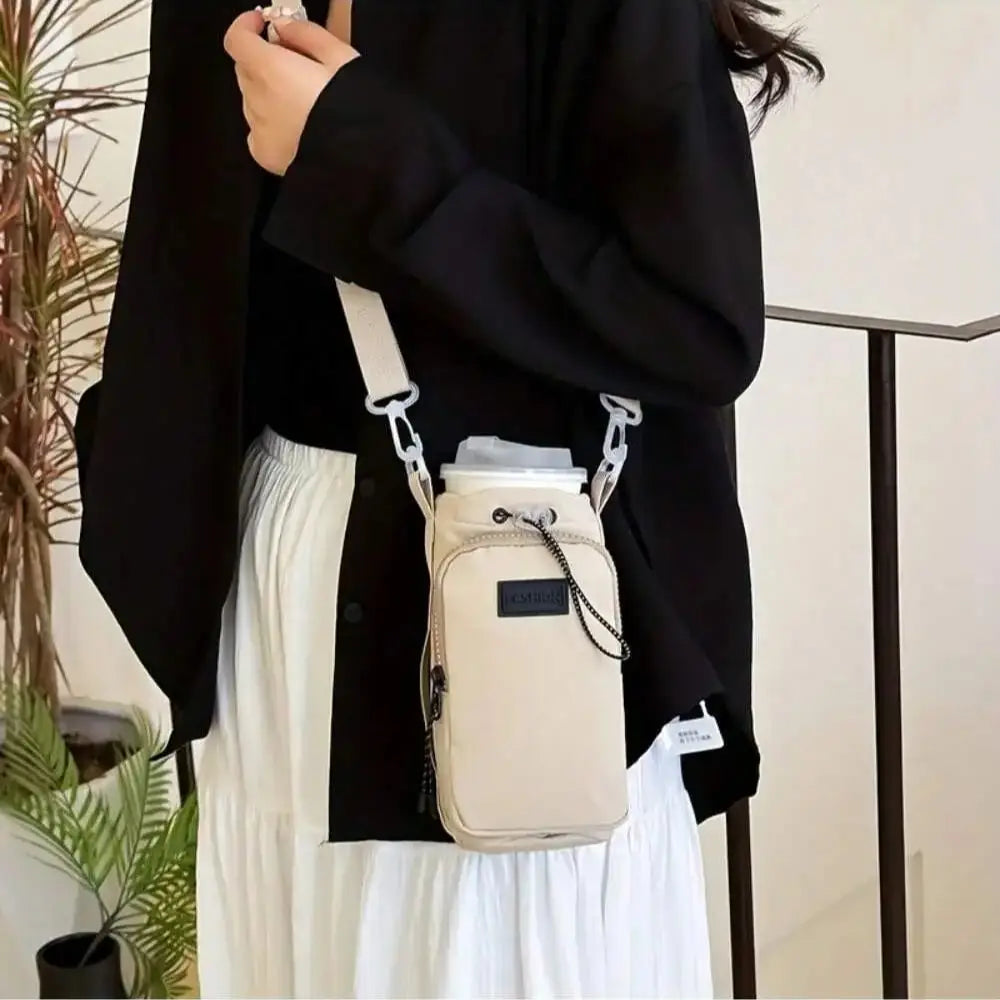 Lightweight Outdoor Crossbody Bag for Phones & Water Bottles