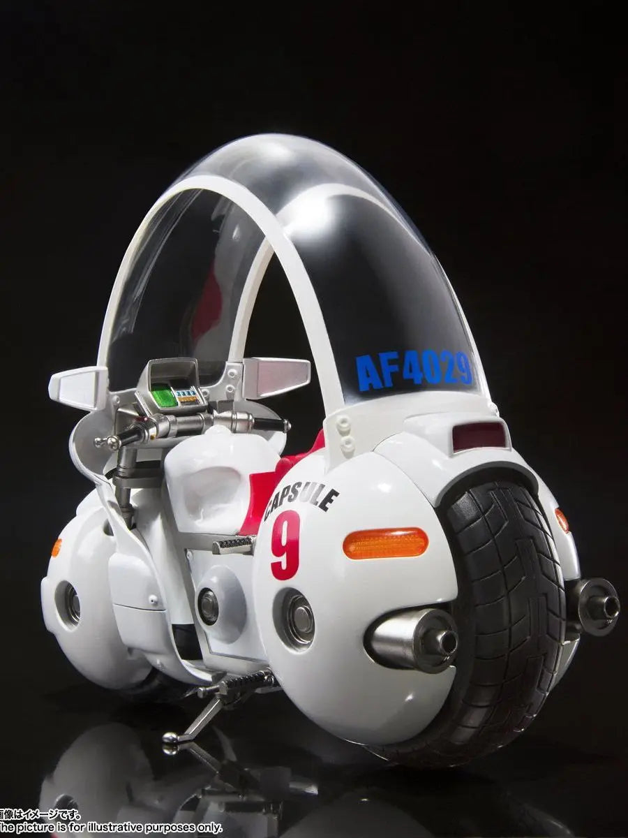 Bandai SHF Bulma Action Figure with Motorcycle - Dragon Ball Collectible