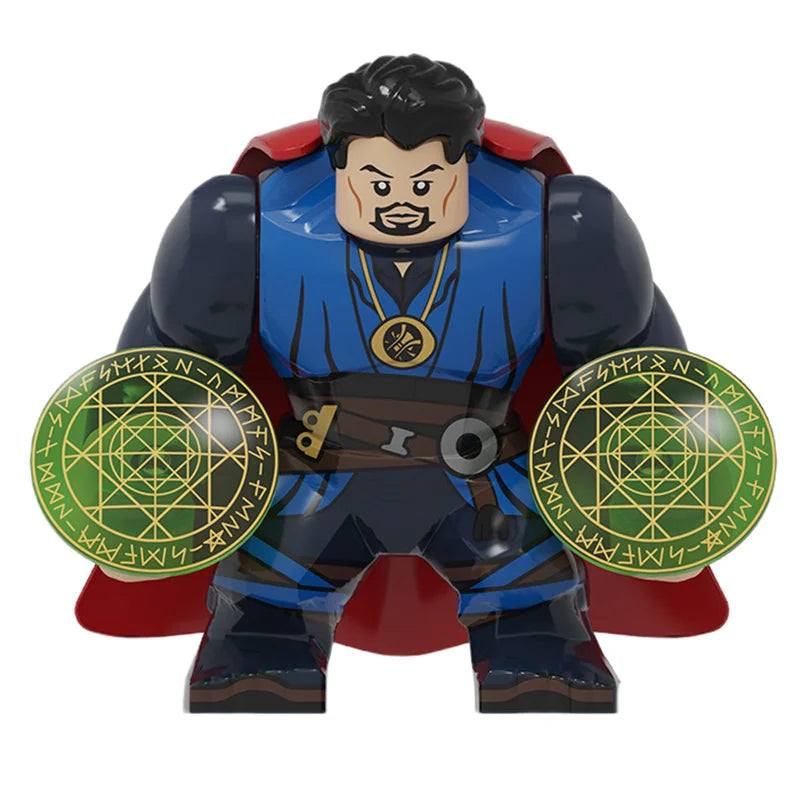 Blind Box Mini Building Blocks Superhero Figures Gift Set