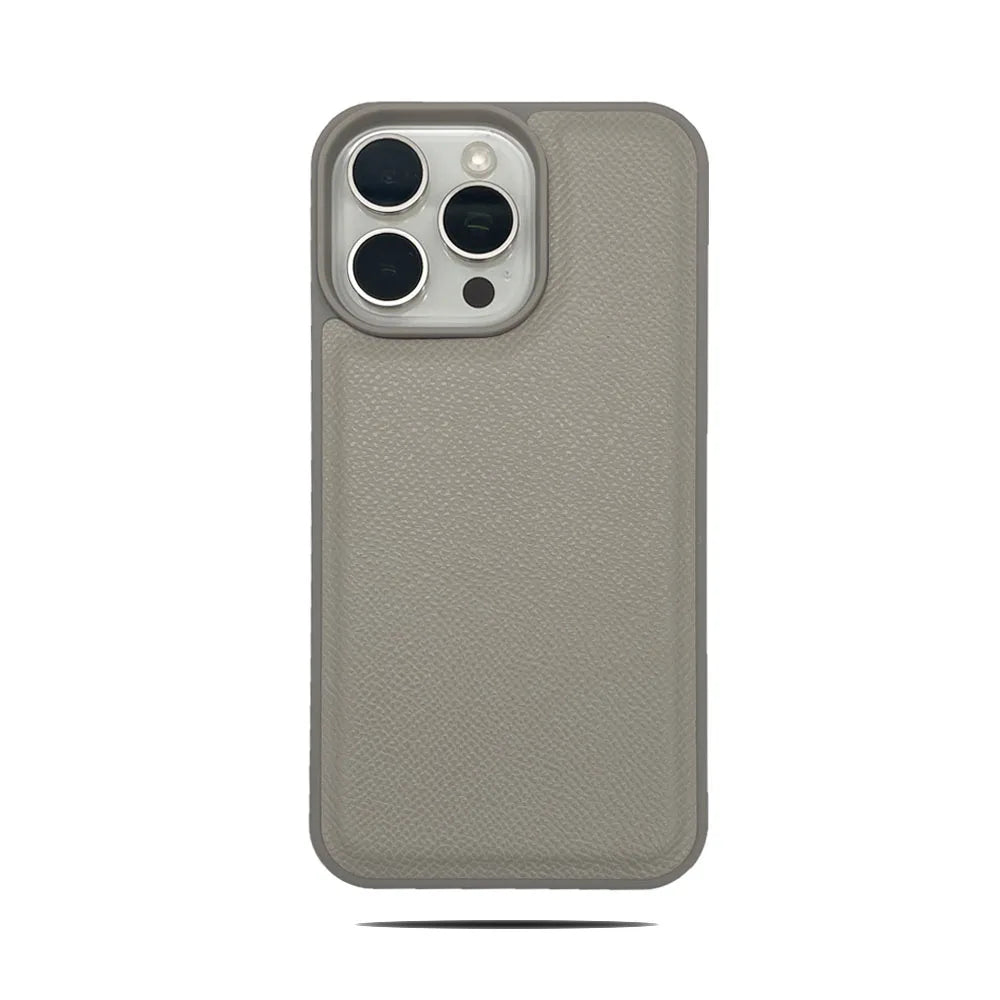 Premium Epsom Leather Phone Case for iPhone 17 Series - Stylish Protection