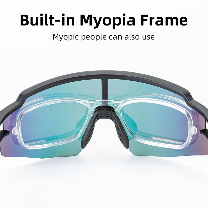 ROCKBROS Photochromic Polarized Cycling Glasses for UV Protection