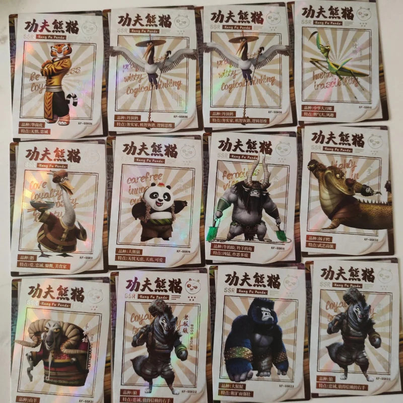 CARDFUN X DISNEY Kung Fu Panda Trading Cards - Perfect for Collectors & Fans
