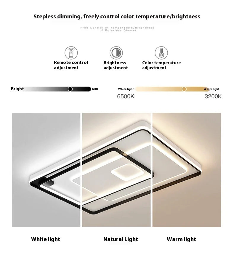 Modern LED Ceiling Lamp for Living Room & Dining Room