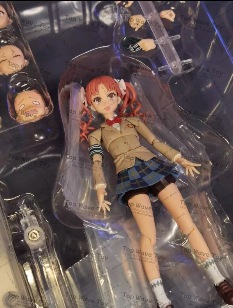 Kaiyodo Misaka Mikoto & Kuroko Shokuhou Model Toy - Amazing Yamaguchi