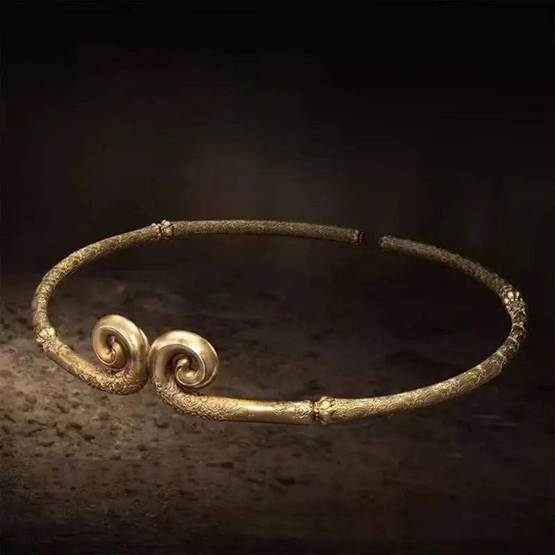 Sun Wukong Golden Cudgel Ring - Collectible Game Jewelry