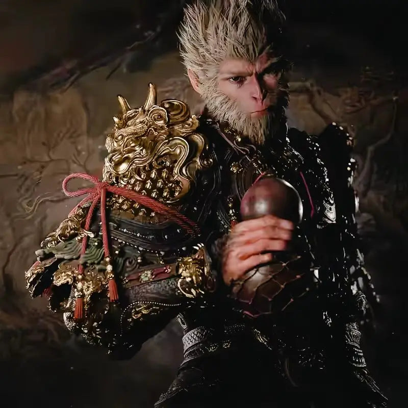 Wukong Anime Figure - 10cm Movable Statue for Desk Decor & Gifts