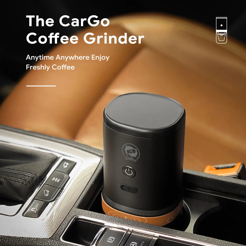 iCafilas Portable Electric Coffee Grinder & Mini Dripper - Travel Ready