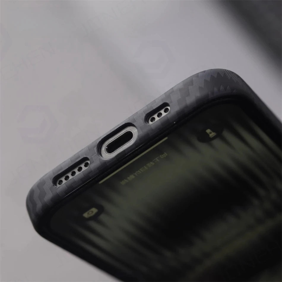 JONEHEN Carbon Fiber Case for iPhone Pro Max 13/14/15/16