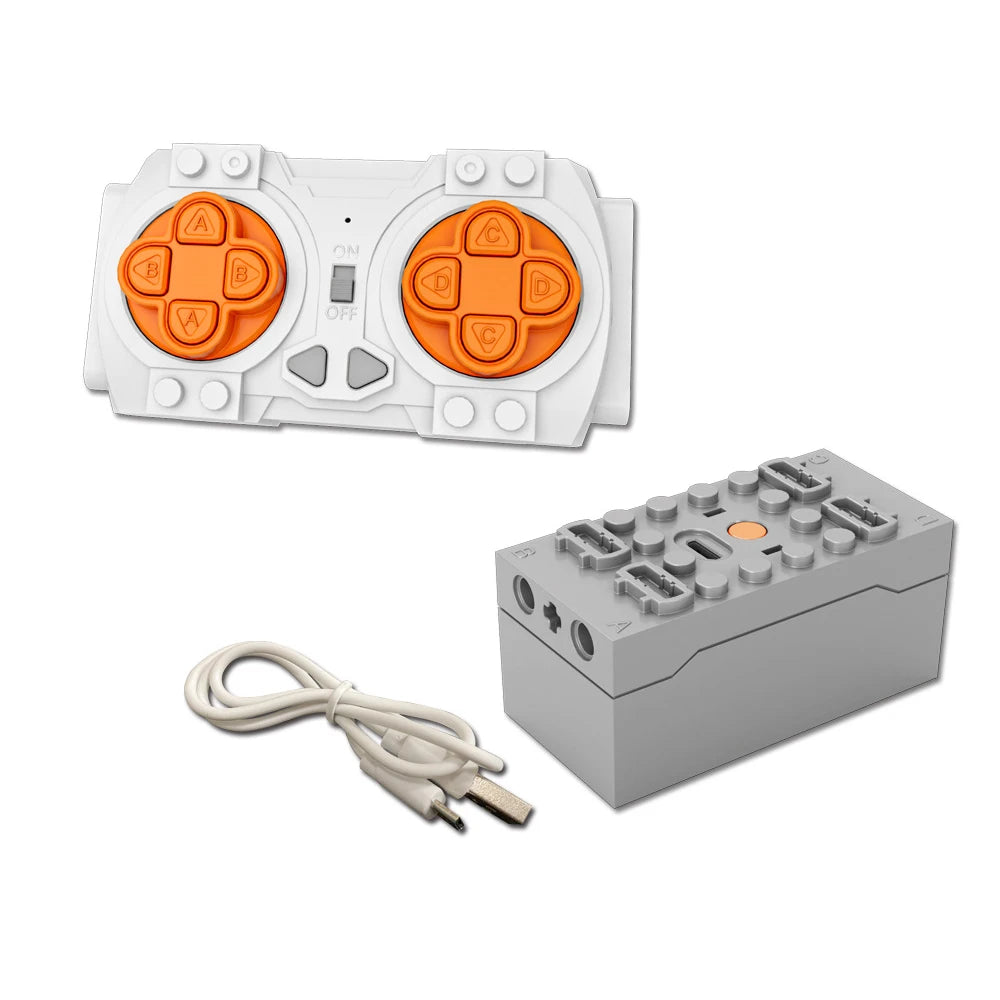 Programmable 6 Channel Remote Control Power Module for Building Blocks