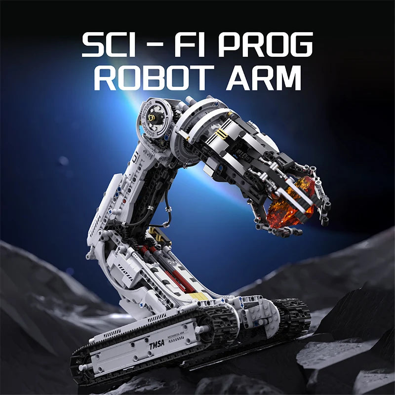 1512Pcs Robotic Arm Building Blocks Set - STEM Education Toy