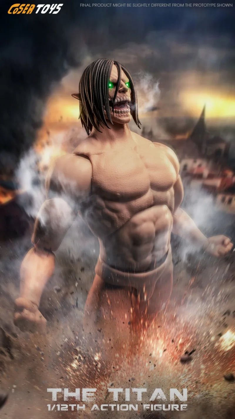 Coser Toys 1/12 Male Soldier Action Figure - Moveable Mouth & Accessories