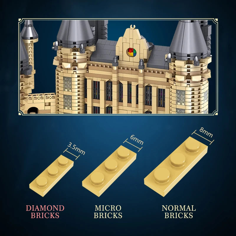 Create Your Own Gothic Castle with 6000+ Piece Building Set
