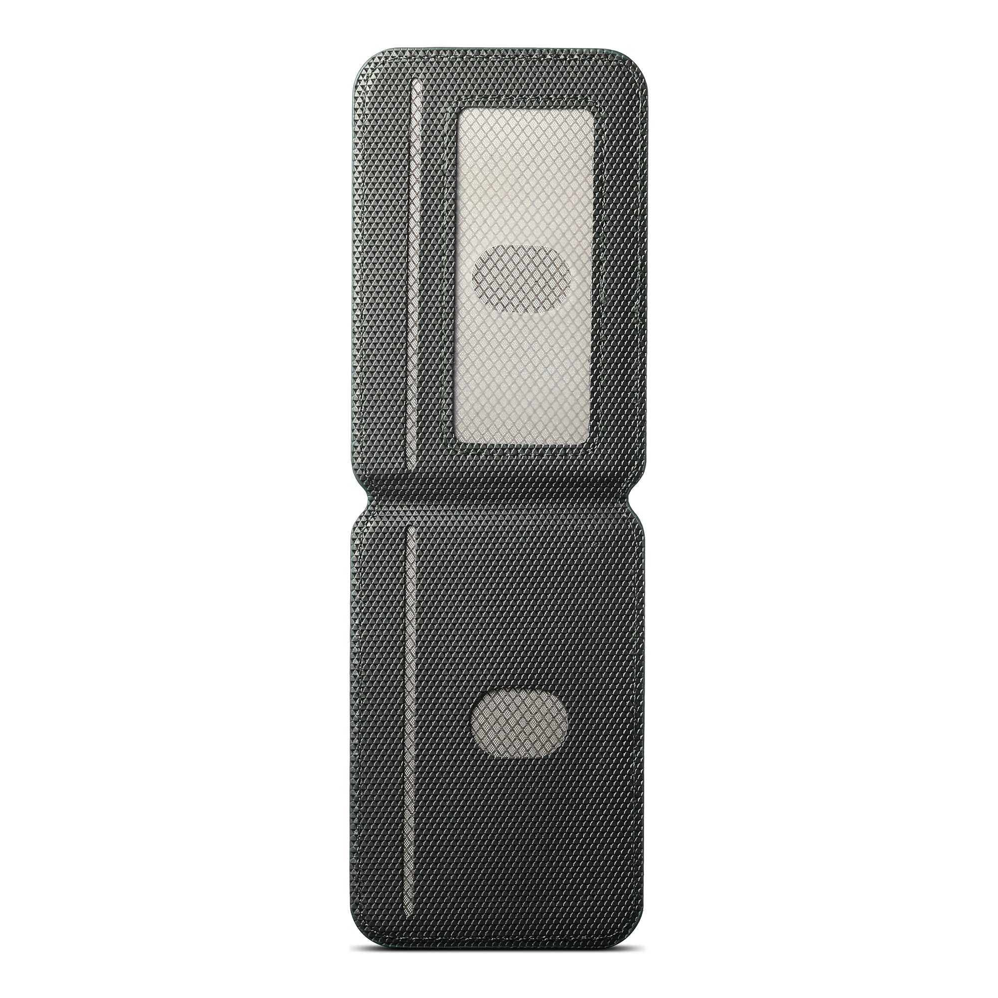 Elegant Leather Wallet MagSafe Card Holder for iPhone & Galaxy