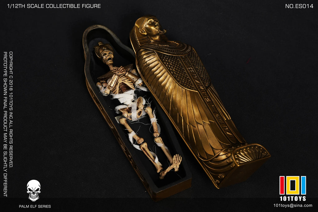 Collectible 1/12 Scale Skull Skeleton Action Figure - Perfect for Hobbyists