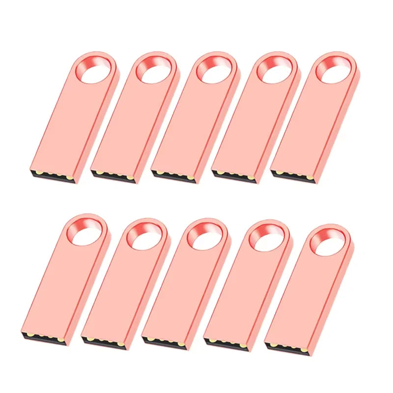 Customized USB Flash Drive – 10PCS, 64GB/32GB/16GB, High Speed