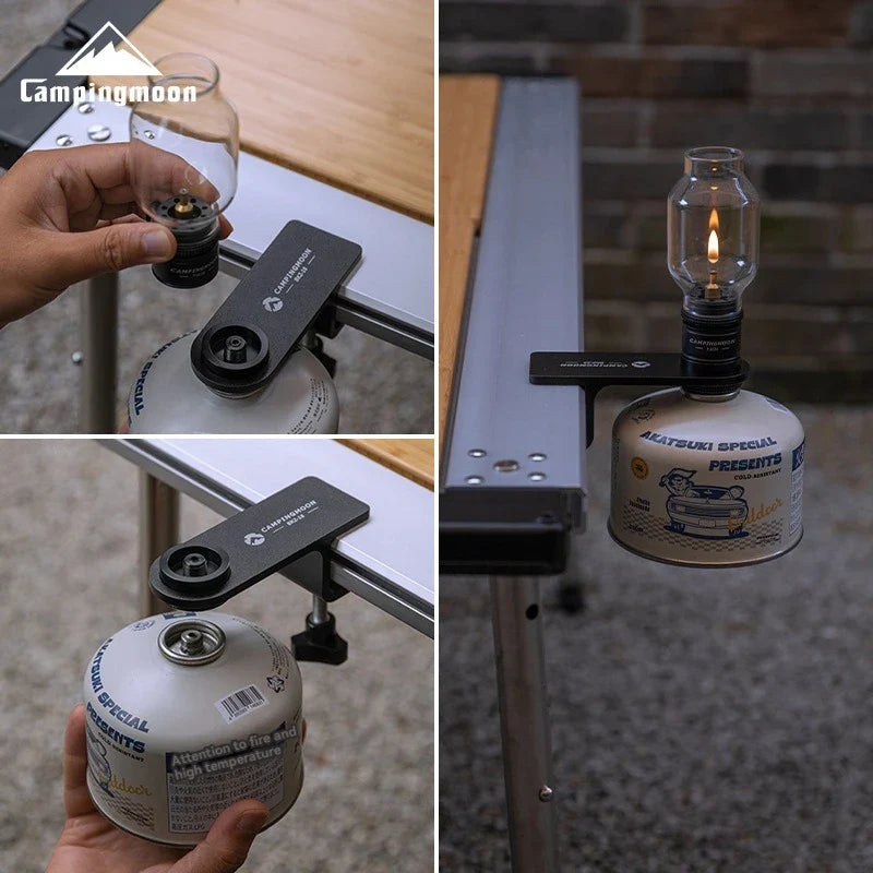 CAMPINGMOON Z18 Portable Gas Cylinder Lamp Stove Fixture - Lightweight