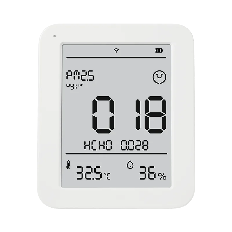 Miaomiaoce PM2.5 & Formaldehyde Air Quality Detector for Home & Office