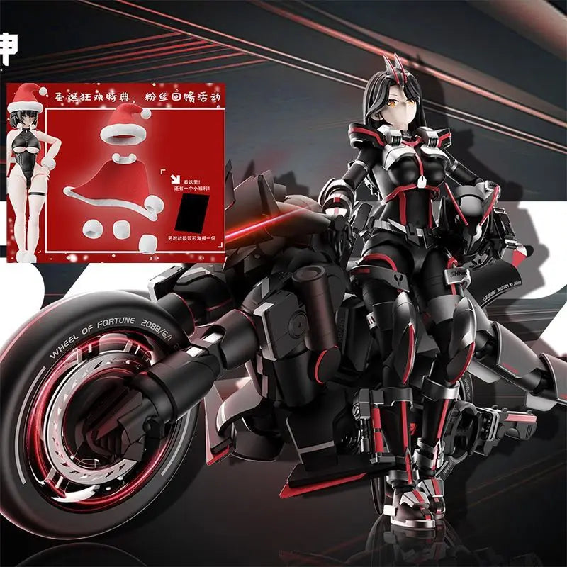 Cyber Shark Goddess Mecha Model – Unique Assembly Figure