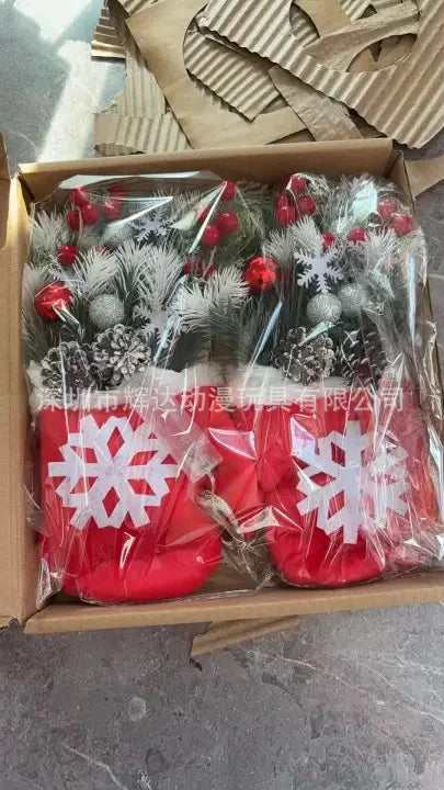 Festive Christmas Crutches & Accessories - Fun Holiday Decorations
