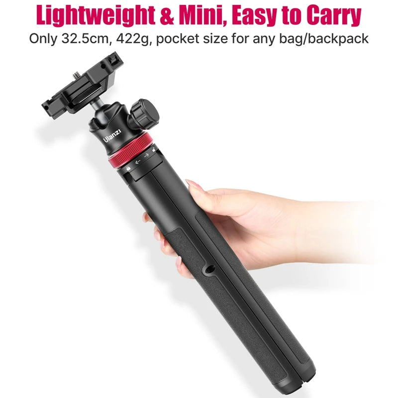 Ulanzi MT-44 Portable Smartphone Tripod with Cold Shoe Mount