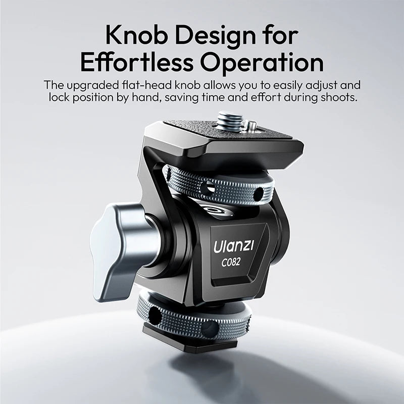 Ulanzi C082 Adjustable Damping Ball Head for Tripods and Lights
