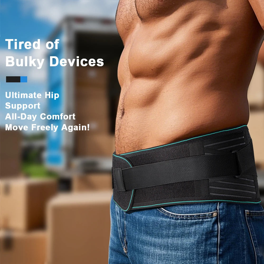 Adjustable Back Brace for Lower Back Pain Relief & Improved Posture