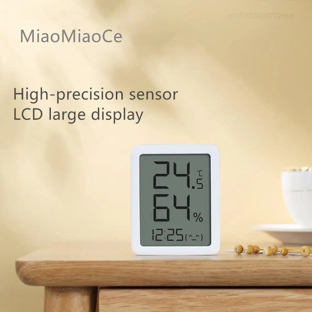 Miaomiaoce Large LCD Digital Thermometer & Hygrometer for Home Use
