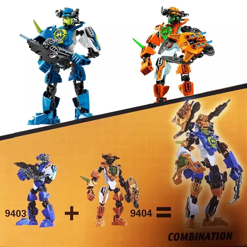 Hero Factory Evo Star Warrior 2-in-1 Building Blocks Robot Toy