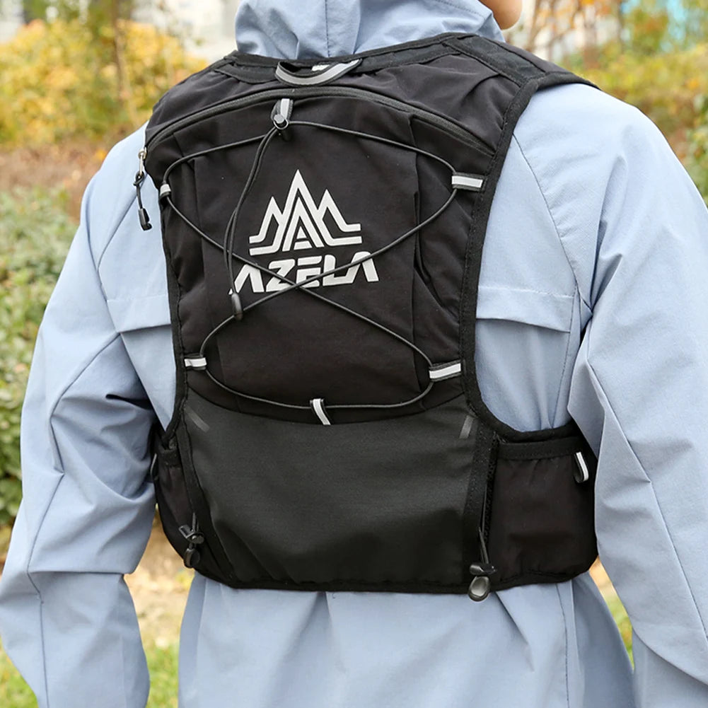 Lightweight Outdoor Trail Running Backpack with Water Bladder Bag