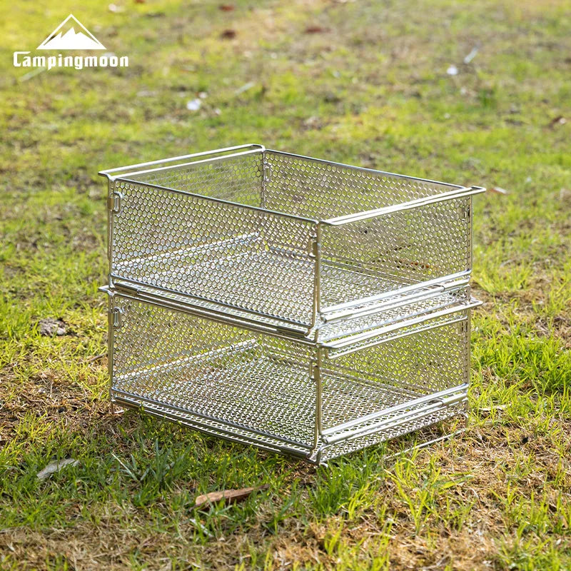 CAMPINGMOON CK-24SF Versatile Outdoor Storage & Filter Basket