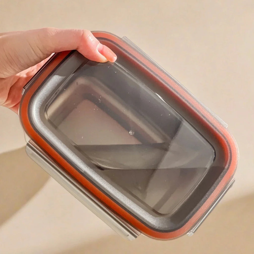 Large Leak-Proof Stainless Steel Food Container